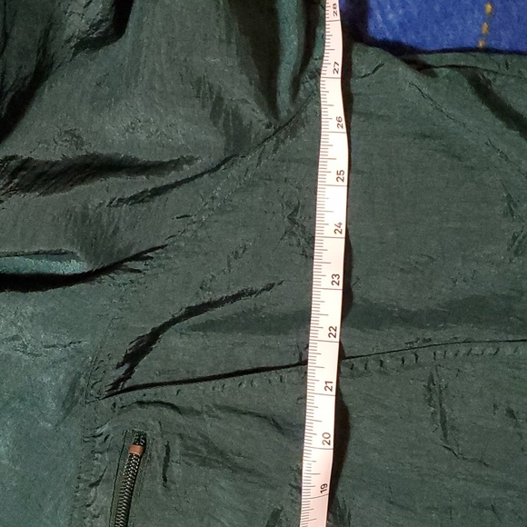 EUC WINNER Windbreaker Men's XL oversized fit in Emerald green - Picture 5 of 16